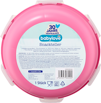 Snackteller pink Flamingo  babylove