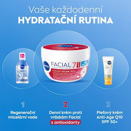 denní pleťový krém Facial 7 v 1 Anti-Age NIVEA