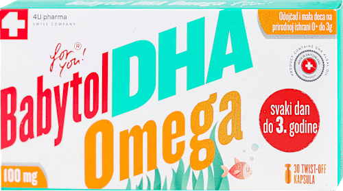 for you! Babytol DHA Omega,twist off kapsule 4U pharma