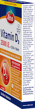 Vitamin D3 2500 I.E. Abtei