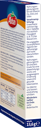 Vitamin D3 2500 I.E. Abtei