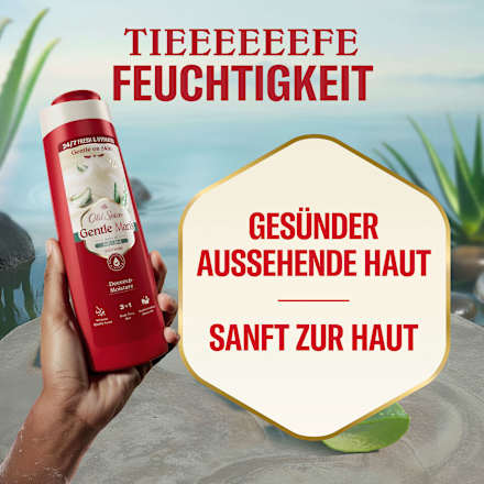 Duschgel Gentle Man´s Aloe + Rain 3in1 Old Spice