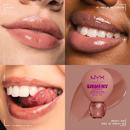 Hidratantna maska za usne Smushy SOS – 02 Shea So Smooth NYX PROFESSIONAL MAKEUP
