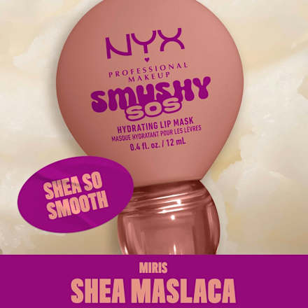 Hidratantna maska za usne Smushy SOS – 02 Shea So Smooth NYX PROFESSIONAL MAKEUP
