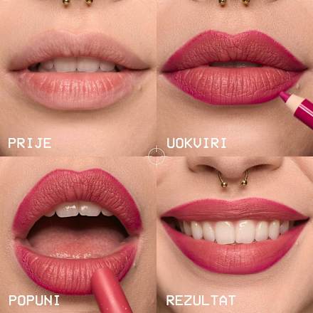Ruž za usne Fat Matte – 14 Hibiscus Hug NYX PROFESSIONAL MAKEUP
