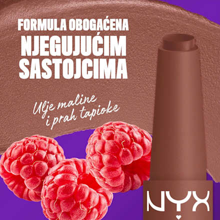 Ruž za usne Fat Matte – 08 Toasty Taupe NYX PROFESSIONAL MAKEUP