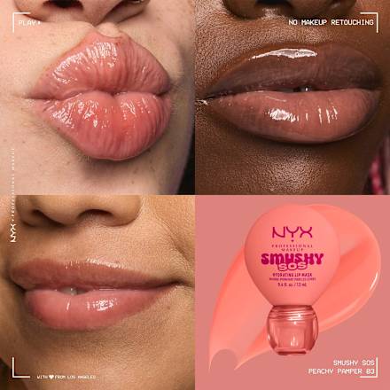 Hidratantna maska za usne Smushy SOS – 03 Peachy Pamper NYX PROFESSIONAL MAKEUP