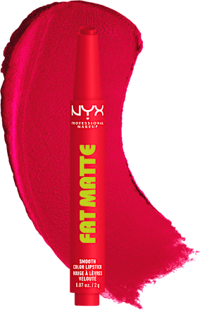 Ruž za usne Fat Matte – 15 Fuzzy Flame NYX PROFESSIONAL MAKEUP