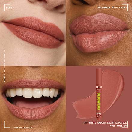 Ruž za usne Fat Matte – 04 Rose Robe NYX PROFESSIONAL MAKEUP