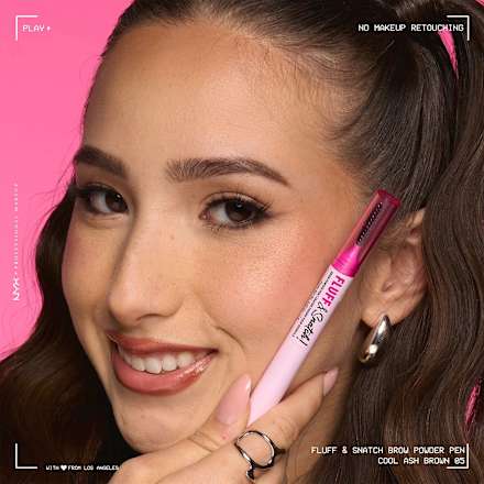 Olovka za obrve Fluff & Snatch! – 08 Black NYX PROFESSIONAL MAKEUP