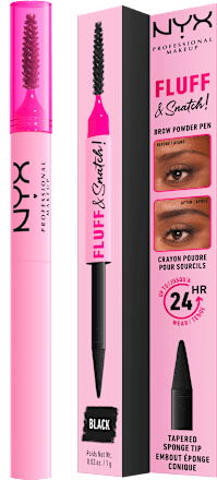 Olovka za obrve Fluff & Snatch! – 08 Black NYX PROFESSIONAL MAKEUP