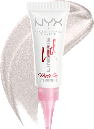 Tekuće sjenilo za oči Lid Lingerie Metallic – 01 Satin Silver NYX PROFESSIONAL MAKEUP