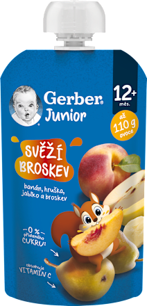 Kapsička Junior svieža broskyňa 12+ mesiacov Gerber