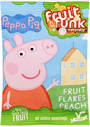 Gyümölcs snack Peppa malac, barackos Fruitfunk