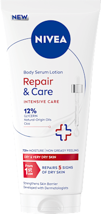 Telové sérum na suchú pokožku Repair & Care NIVEA