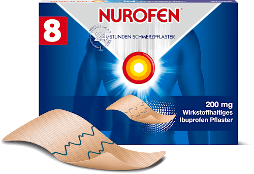NUROFEN 24-Stunden Schmerzpflaster 200 mg NUROFEN