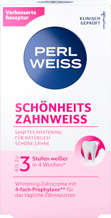 Zahnpasta Schönheits Zahnweiß Perlweiss