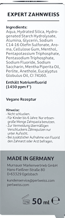 Zahnpasta Expert Zahnweiss Perlweiss