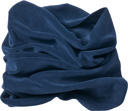 Loop Schal aus Fleece, blau PUSBLU