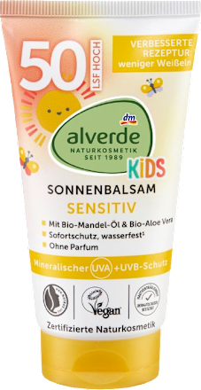 Crema solare SENSITIV KiDS alverde