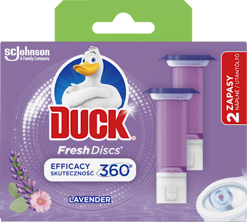 WC-frissítő korong levendula illattal DUCK