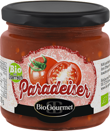 Fruchtaufstrich Paradeiser  BioGourmet