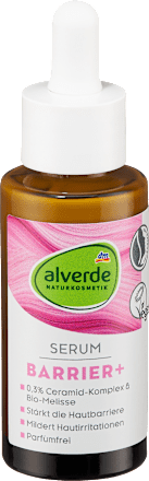Serum BARRIER+ z 0,3 % ceramidnega kompleksa in bio izvlečkom melise alverde NATURKOSMETIK