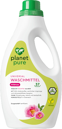 Universalwaschmittel Flüssig Wildrose planet pure