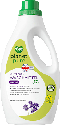 Universalwaschmittel Flüssig Lavendel planet pure