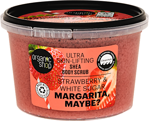 Testradír eperrel és cukorral "Margarita, maybe?" Lifting shea organic shop
