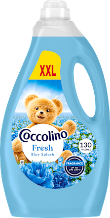 Омекотител за пране Blue Splash, 130 пранета Coccolino