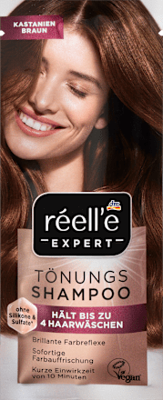 Tönungsshampoo Kastanienbraun réell‘e EXPERT
