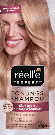 Tönungsshampoo Moccachinoblond réell‘e EXPERT