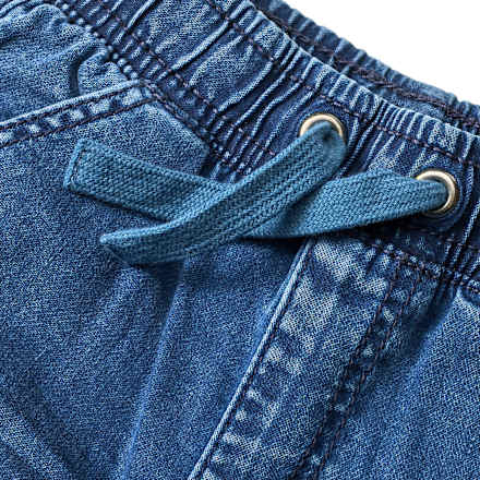 Jeans mit Stretch & weitem Schnitt, blau, Gr. 98 ALANA