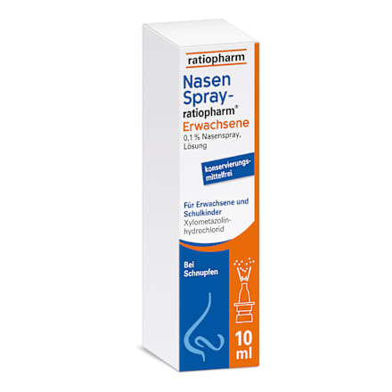 NasenSpray-ratiopharm Erwachsene 0,1% Nasenspray, Lösung ratiopharm