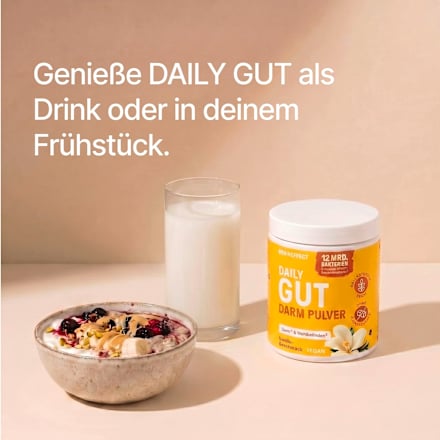 Daily Gut Darm Pulver Vanille BRAINEFFECT
