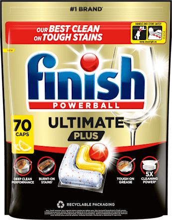 Mosogatógép tabletta Ultimate Plus Lemon Finish