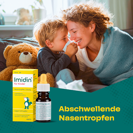 Imidin für Kinder 0,5 mg/ml Xylometazolinhydrochlorid Nasentropfen, Lösung ARISTO