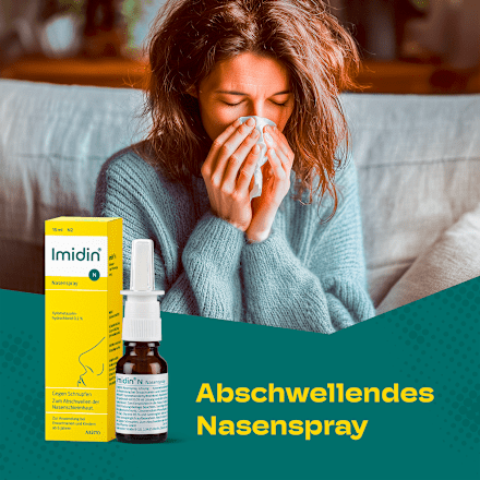 Imidin N Nasenspray, 1 mg/ml Xylometazolinhydrochlorid Nasenspray, Lösung ARISTO