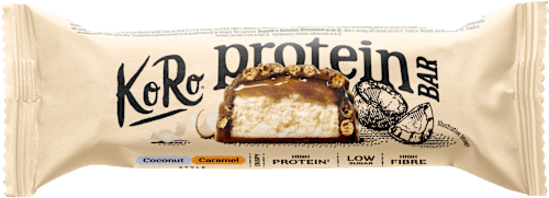 Barretta proteica cocco e caramello KoRo
