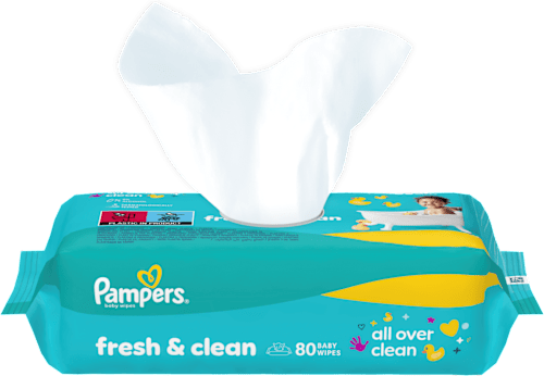Chusteczki nawilżane Fresh Clean Pampers