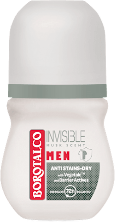Deodorant roll-on INVISIBLE Borotalco