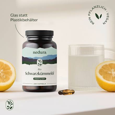 Schwarzkümmelöl ungefiltert Kapseln 150 St nedura