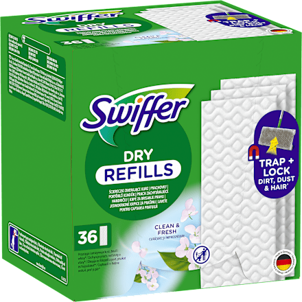 Wkłady do mopa suche Swiffer