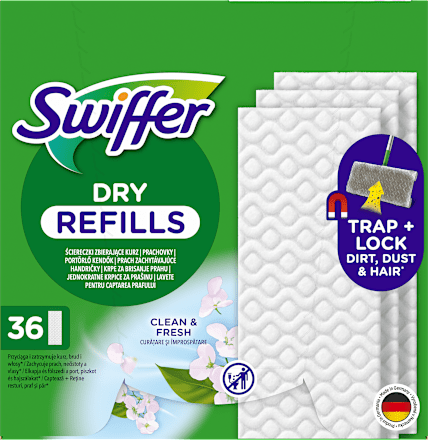 Wkłady do mopa suche Swiffer