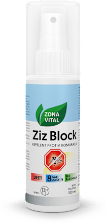 Sprej protiv komaraca Ziz Block ZONA VITAL
