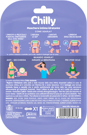 Maschera intima idratante Chilly