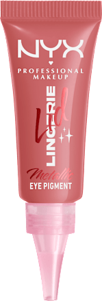 Tekoče senčilo za veke Lid Lingerie Metallic, 04 Risky Rosé NYX PROFESSIONAL MAKEUP