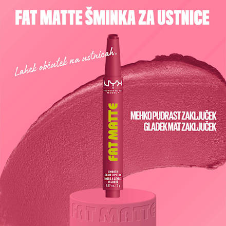 Šminka Fat Matte, 12 Blush Blanket NYX PROFESSIONAL MAKEUP