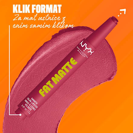 Šminka Fat Matte, 12 Blush Blanket NYX PROFESSIONAL MAKEUP